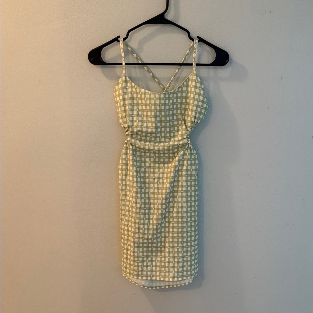 Princess Polly Mariano Mini Green Dress
